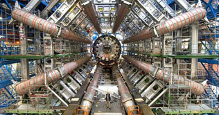 Bing Bang machine Large Hadron Collider revived